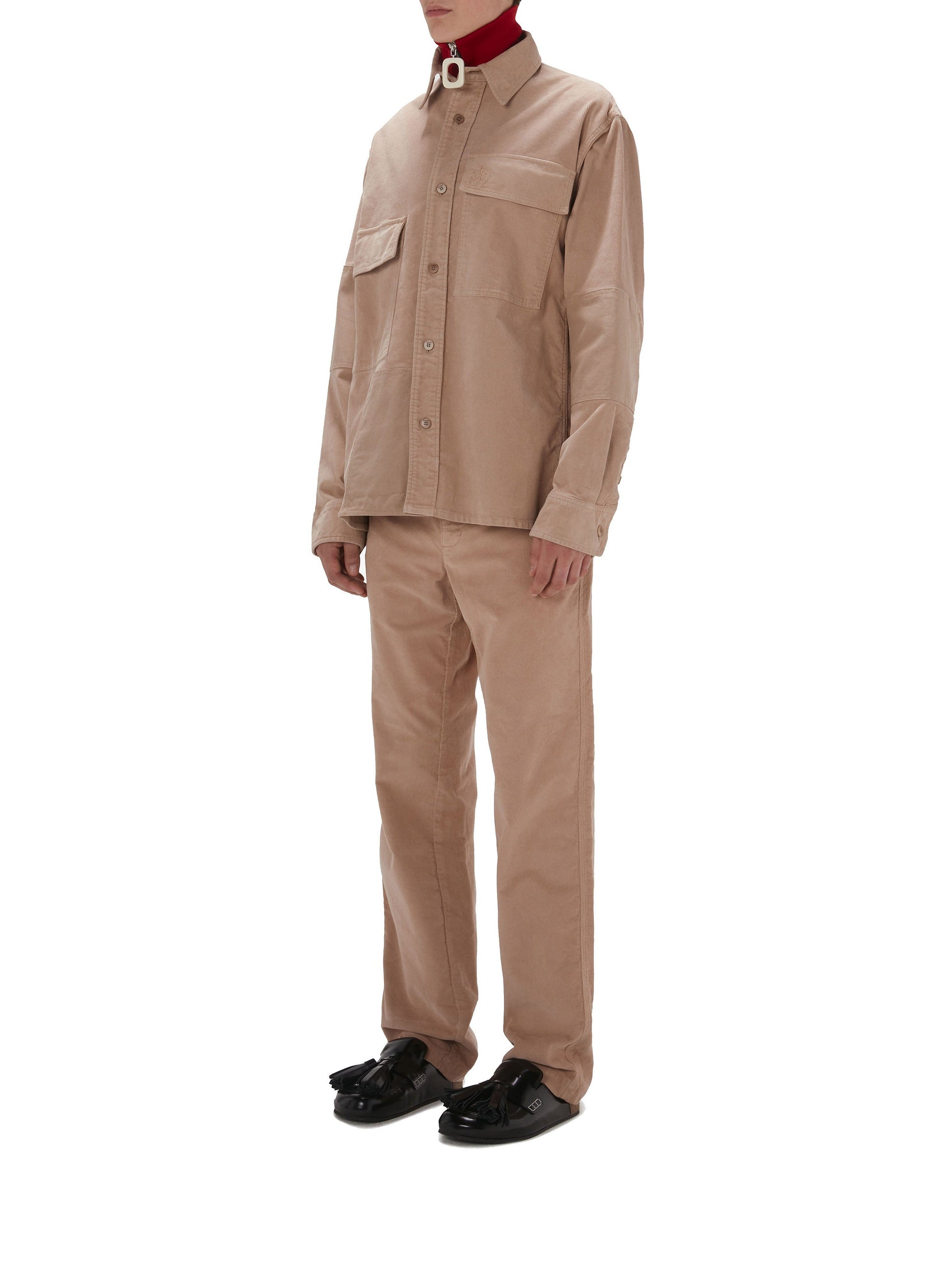 Pantalon à jambe droite - Cream