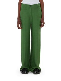 Pantalon ajusté et boutonné - Apple Green