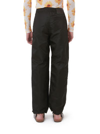 Pantalon à revers zippés - Black
