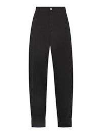 Pantalon large taille haute - Black