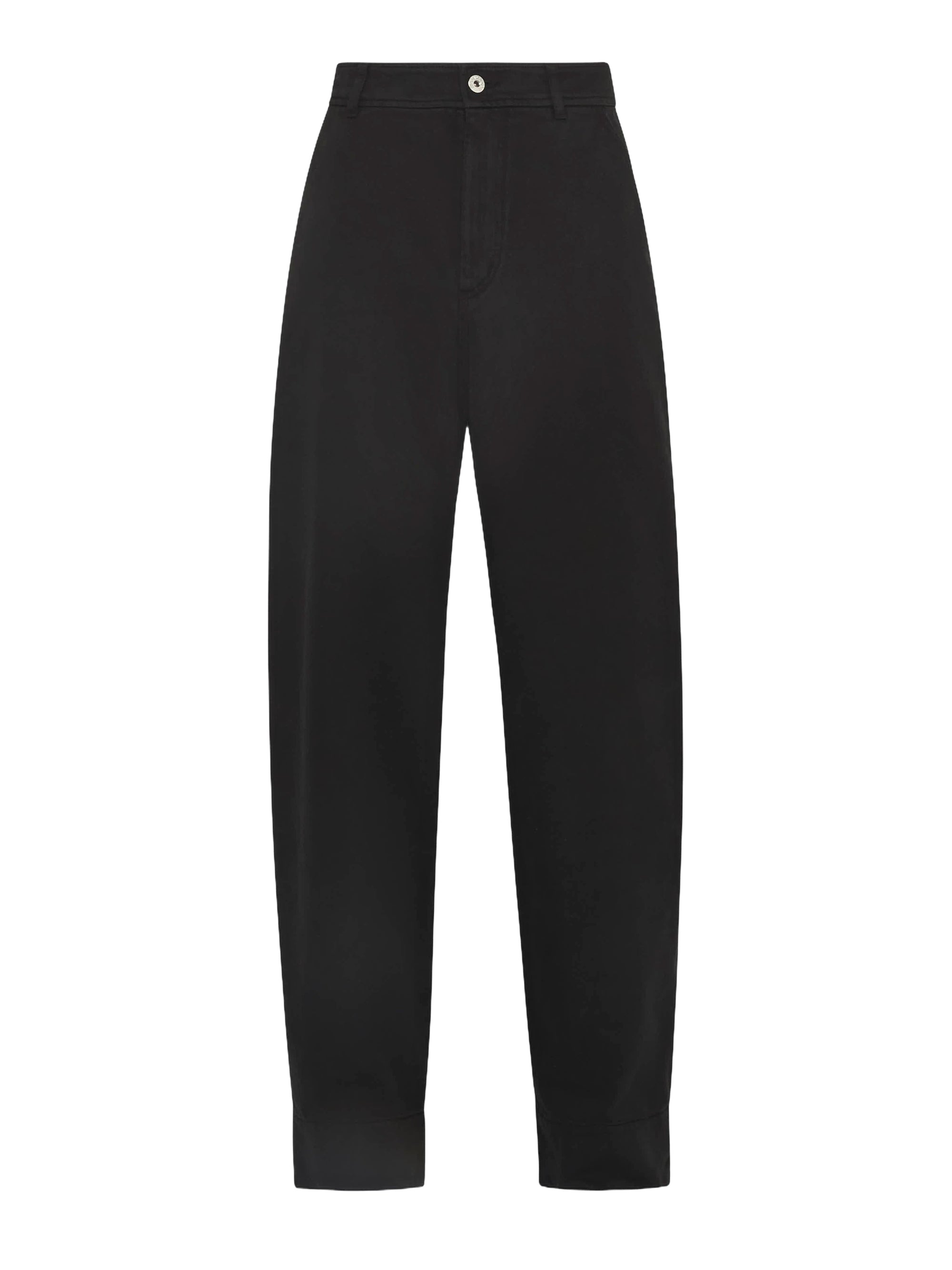 Pantalon large taille haute - Black