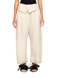 Pantalon À Virgules - Beige