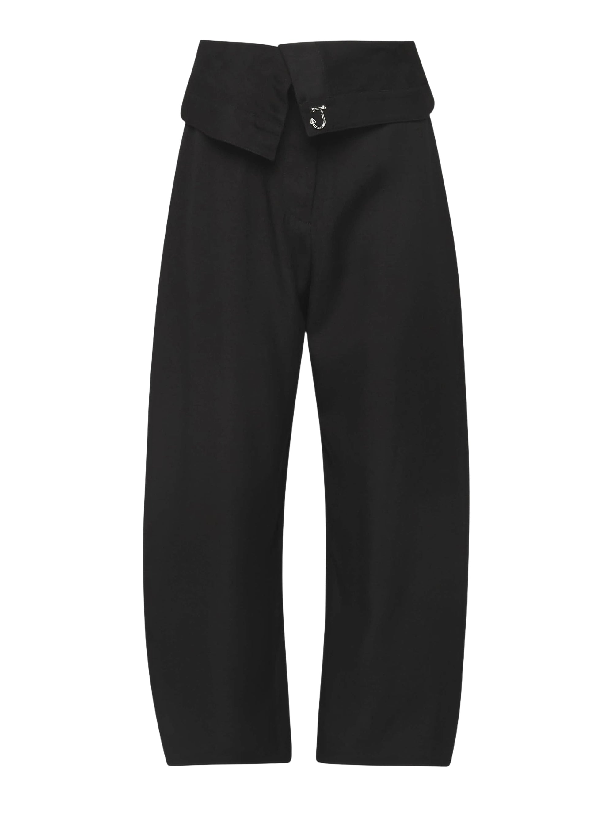 Pantalon large taille haute - Black