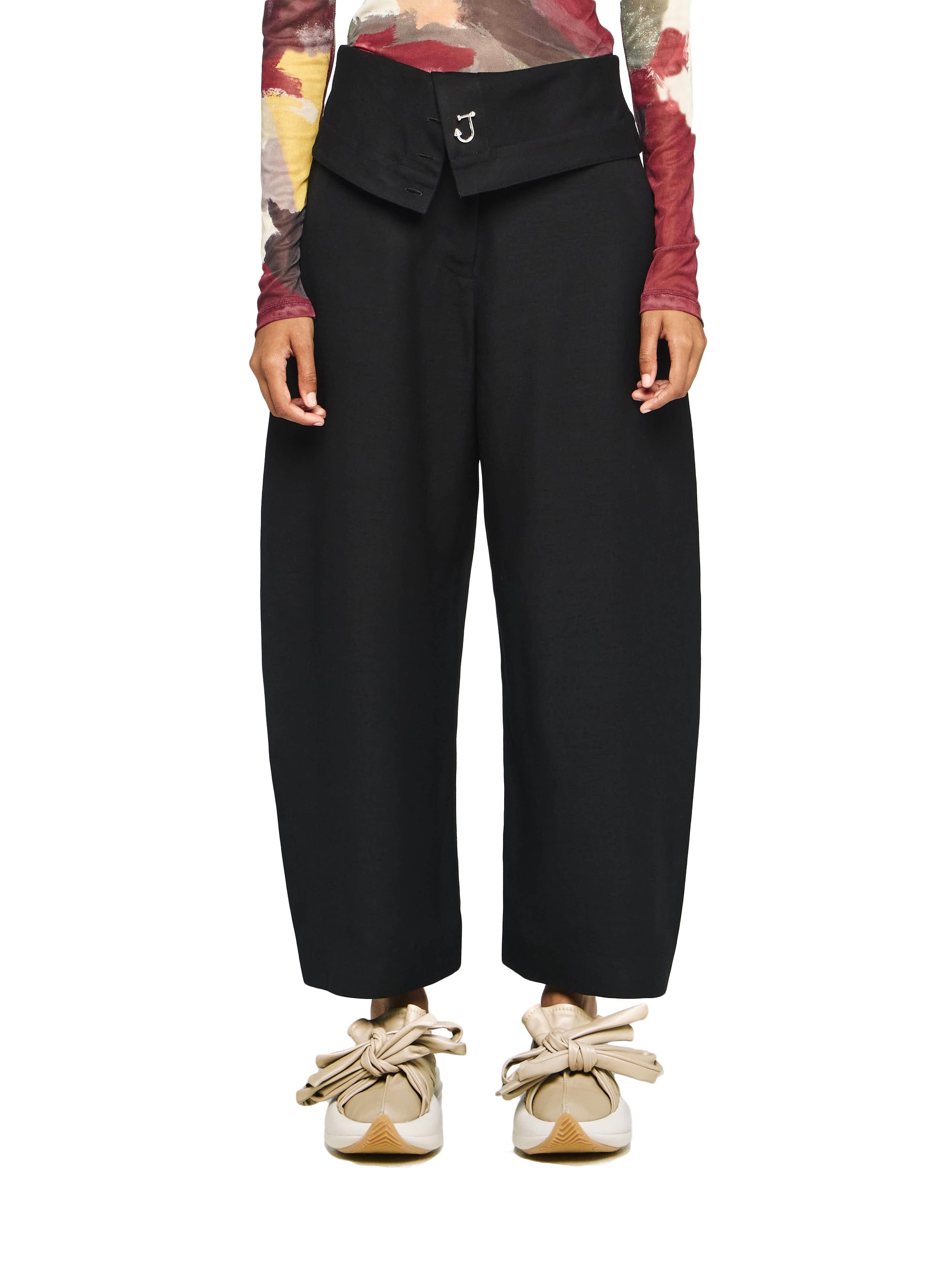 Pantalon À Virgules - Black