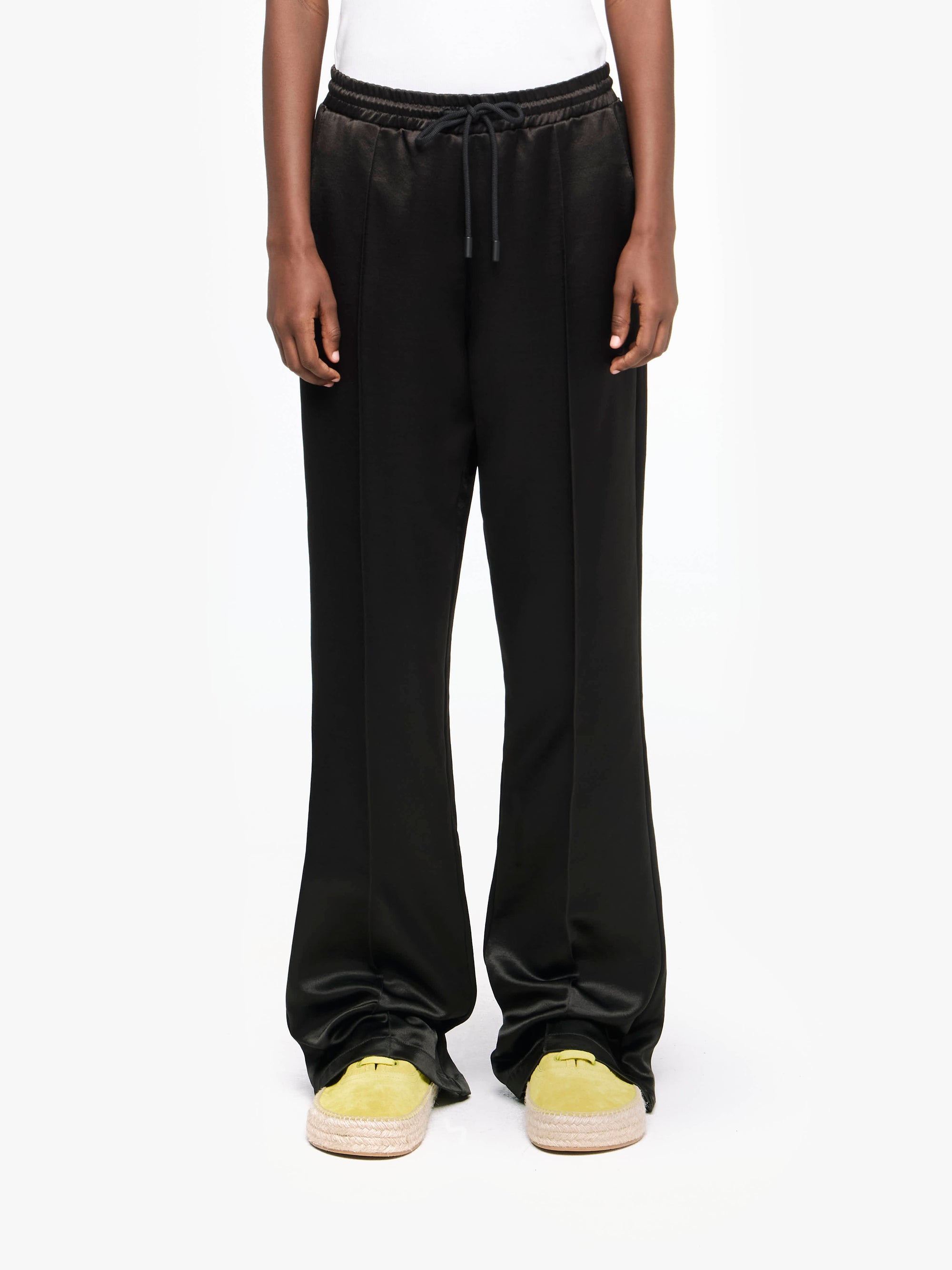 Pantalon À Cordon De Serrage - Black