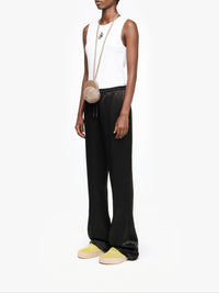 Drawstring trousers - Black