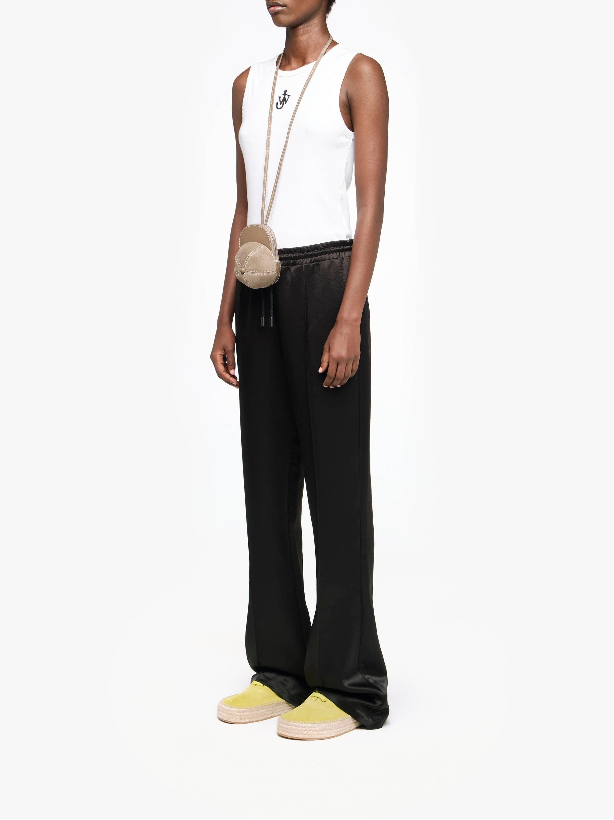Drawstring trousers - Black