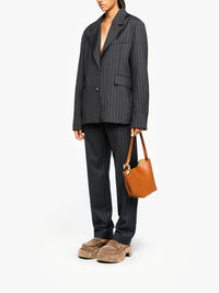 Pantalon Taillor À Jambe Droite - Mid Grey Melange