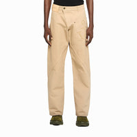 Pantalon De Travail Twisted - Flax