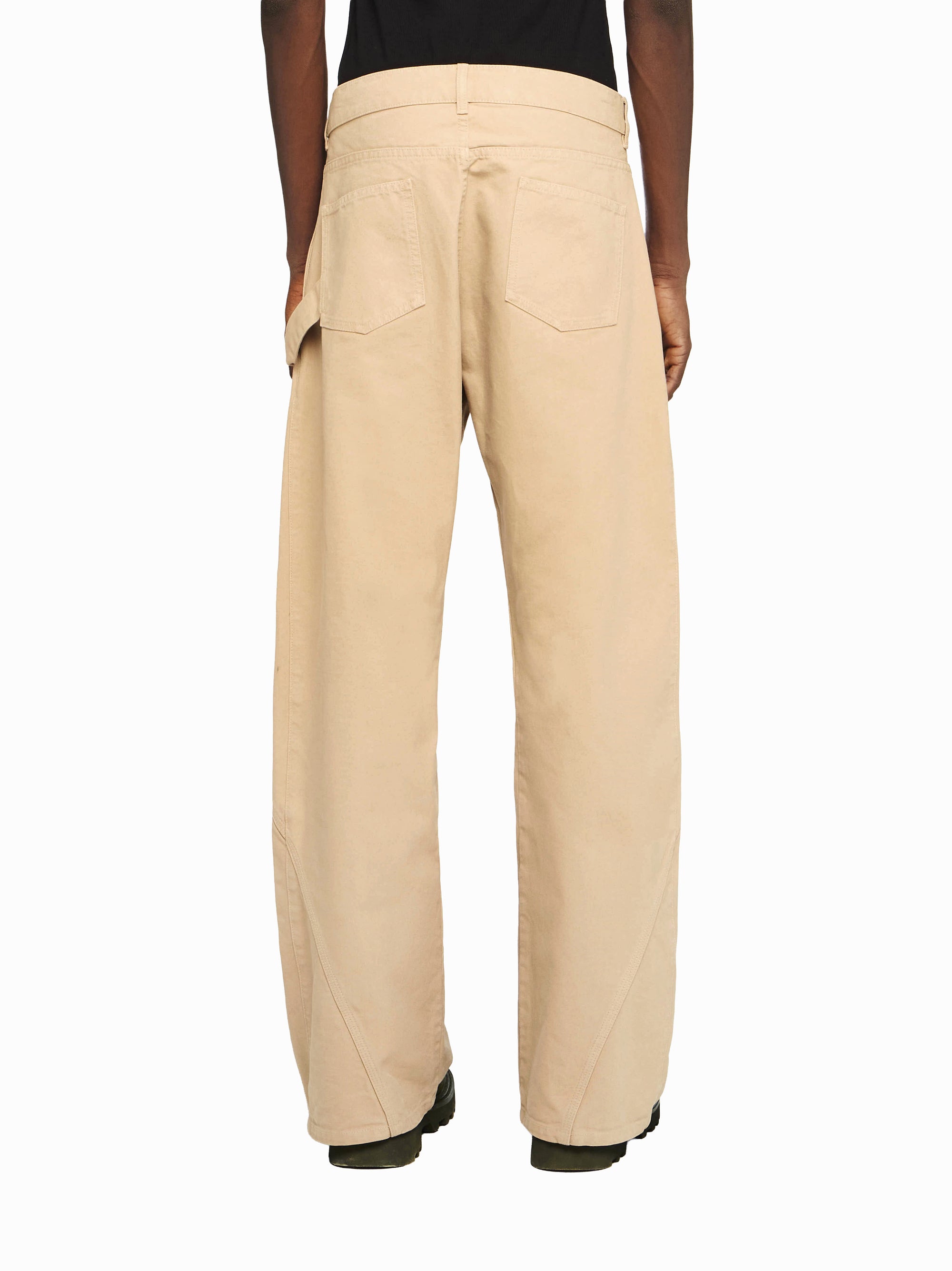 Pantalon De Travail Twisted - Flax