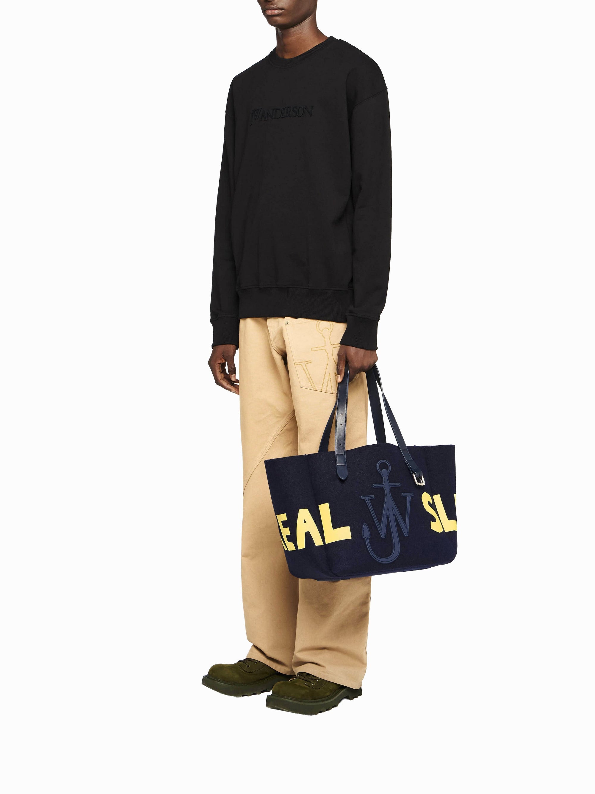 Pantalon taille basse torsadé - Flax