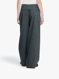 Pantalon À Virgules - Charcoal Melange