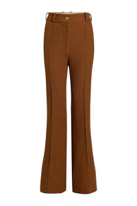 Pantalon évasé en tweed de laine - Autumn