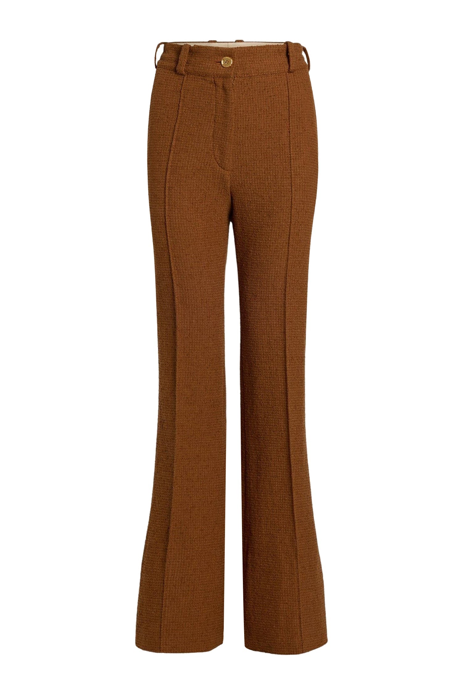 Pantalon évasé en tweed de laine - Autumn