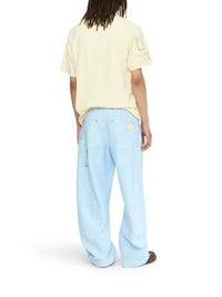 Pantalon À Coutures Torsadées - Pale Blue