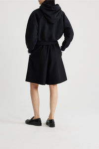 Bermuda en laine - Noir