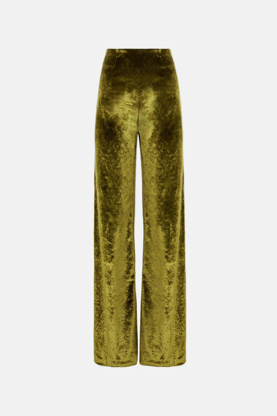 Velvet Trousers - Olive