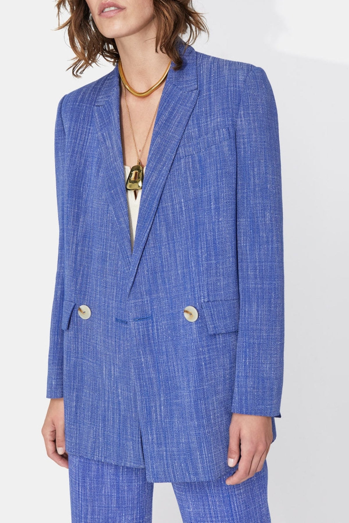 Boyfriend Blazer - Denim