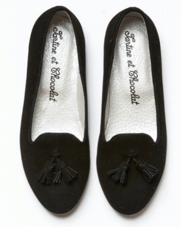 Suede loafers - Black