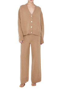 Theia Cashmere Trousers - Camel