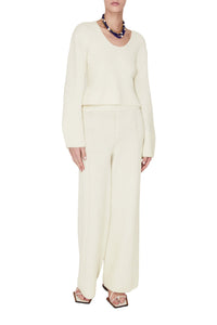 Theia Pearl Sweater - Pearl