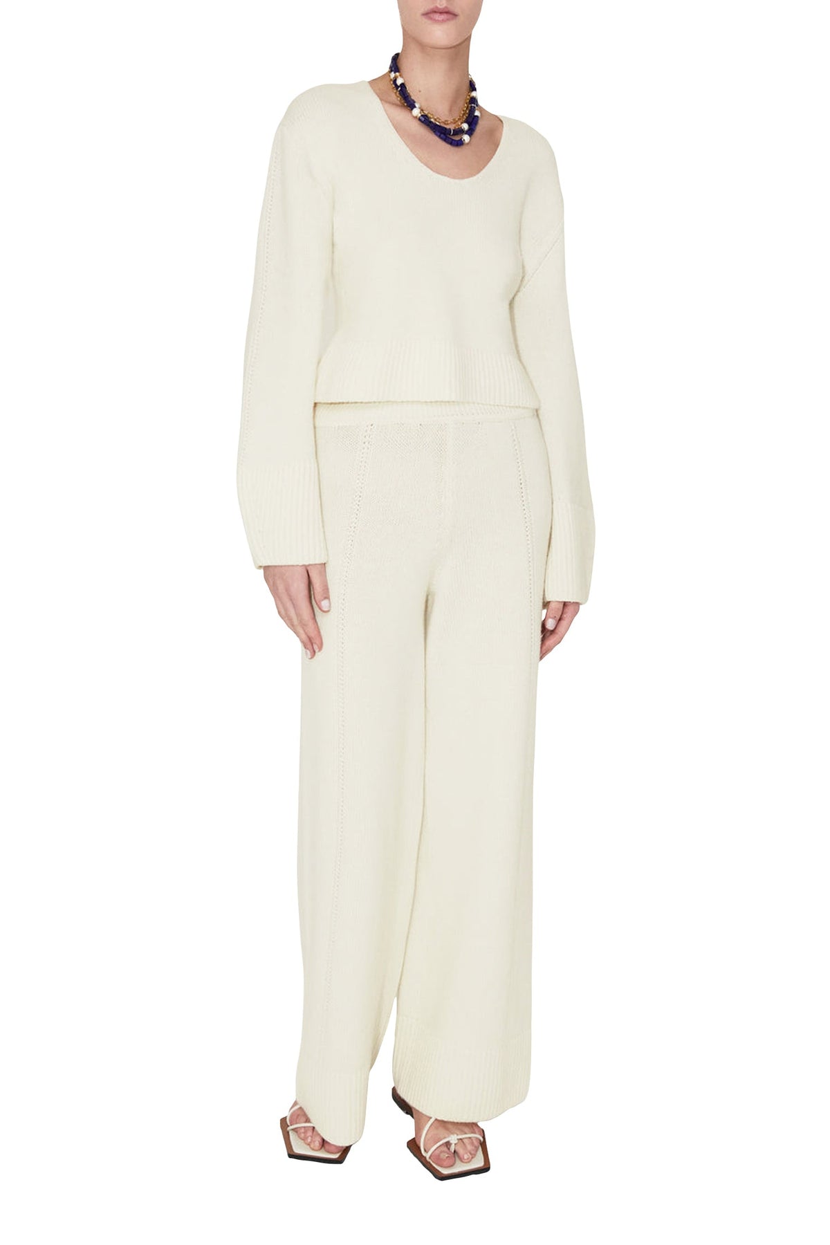 Theia Pearl Sweater - Pearl