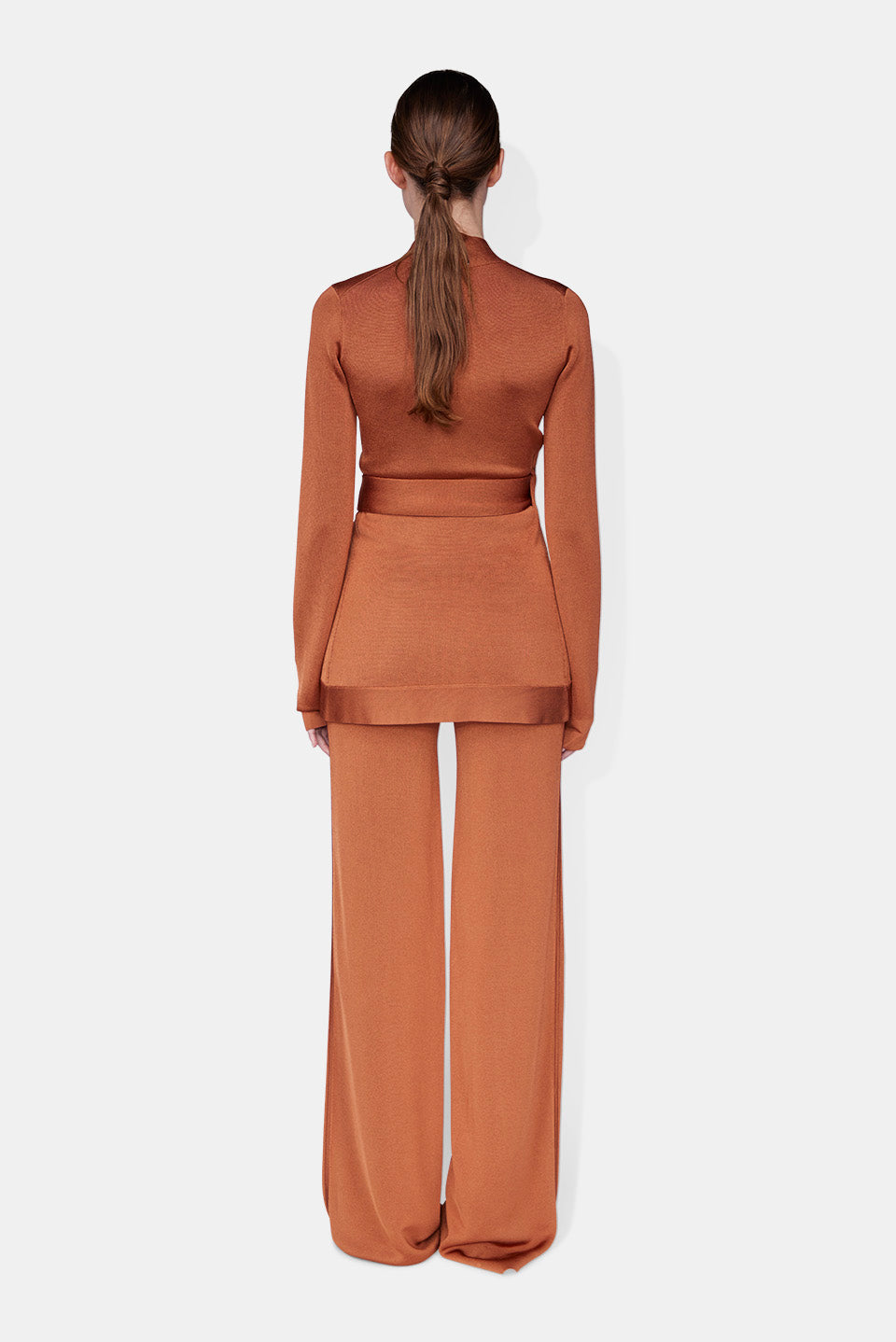 Garten baggy trousers - Brandy