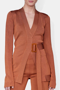 Garten baggy trousers - Brandy