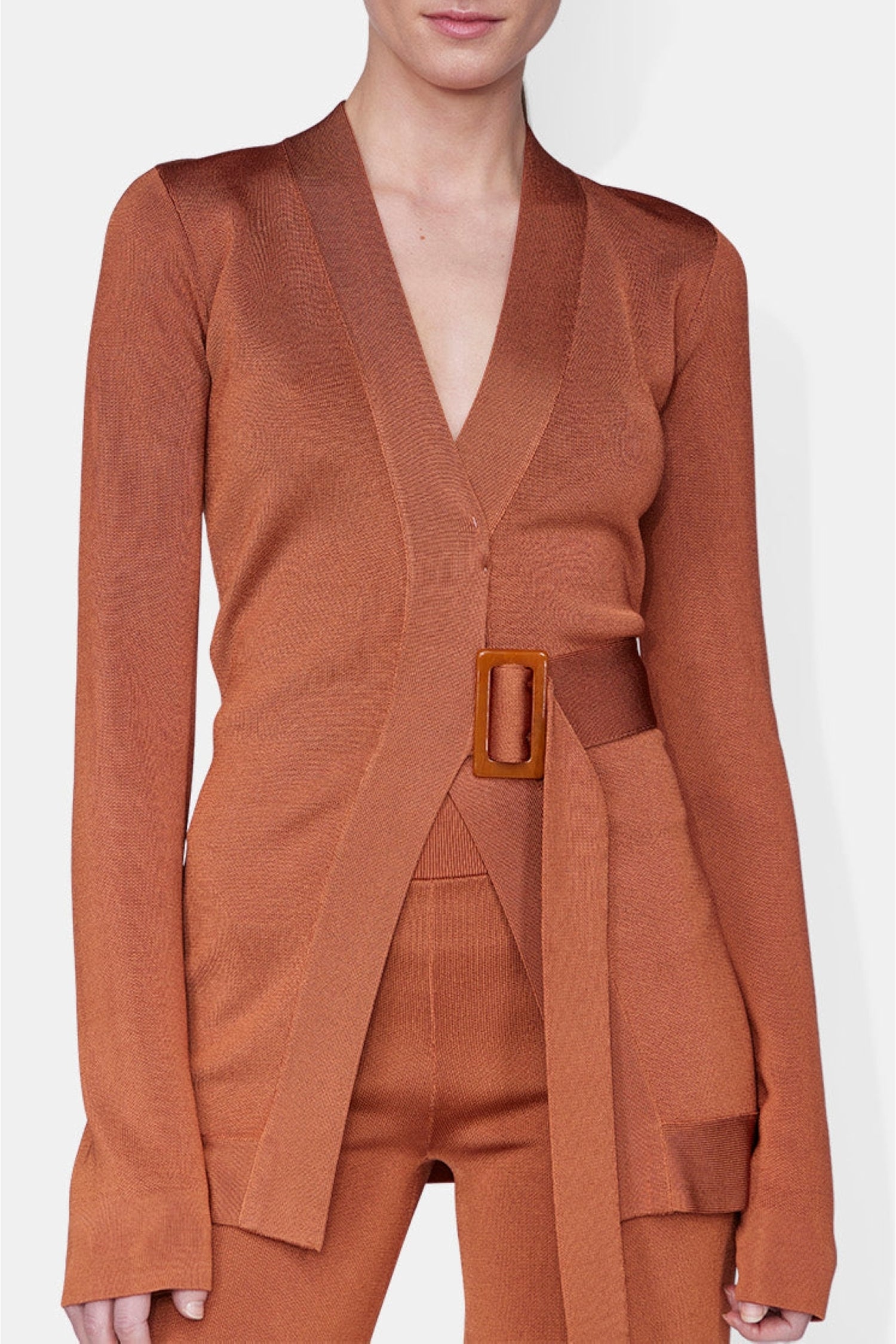 Garten baggy trousers - Brandy