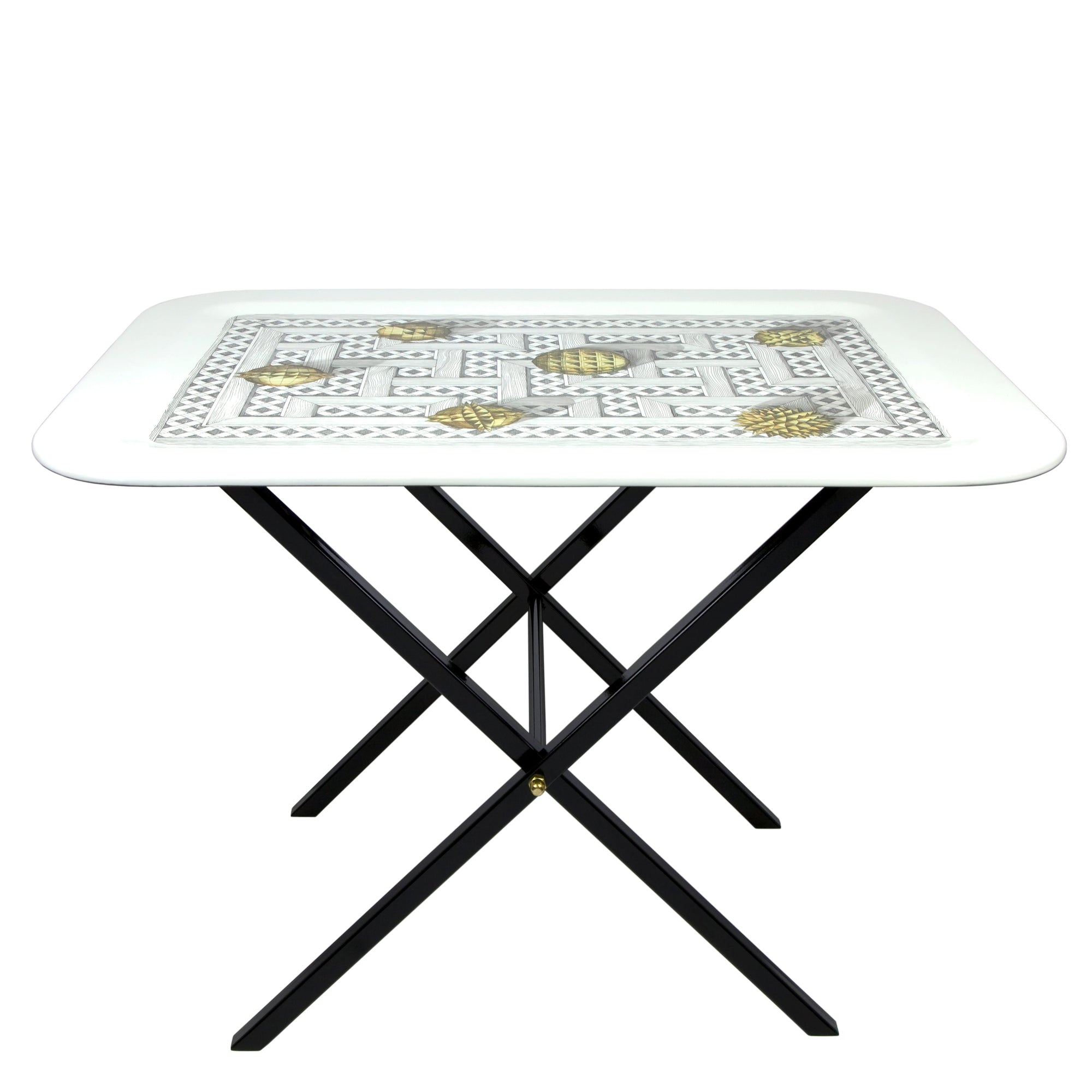 Foldable tray support - Black