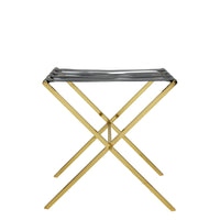 Brass folding tray support - Brass