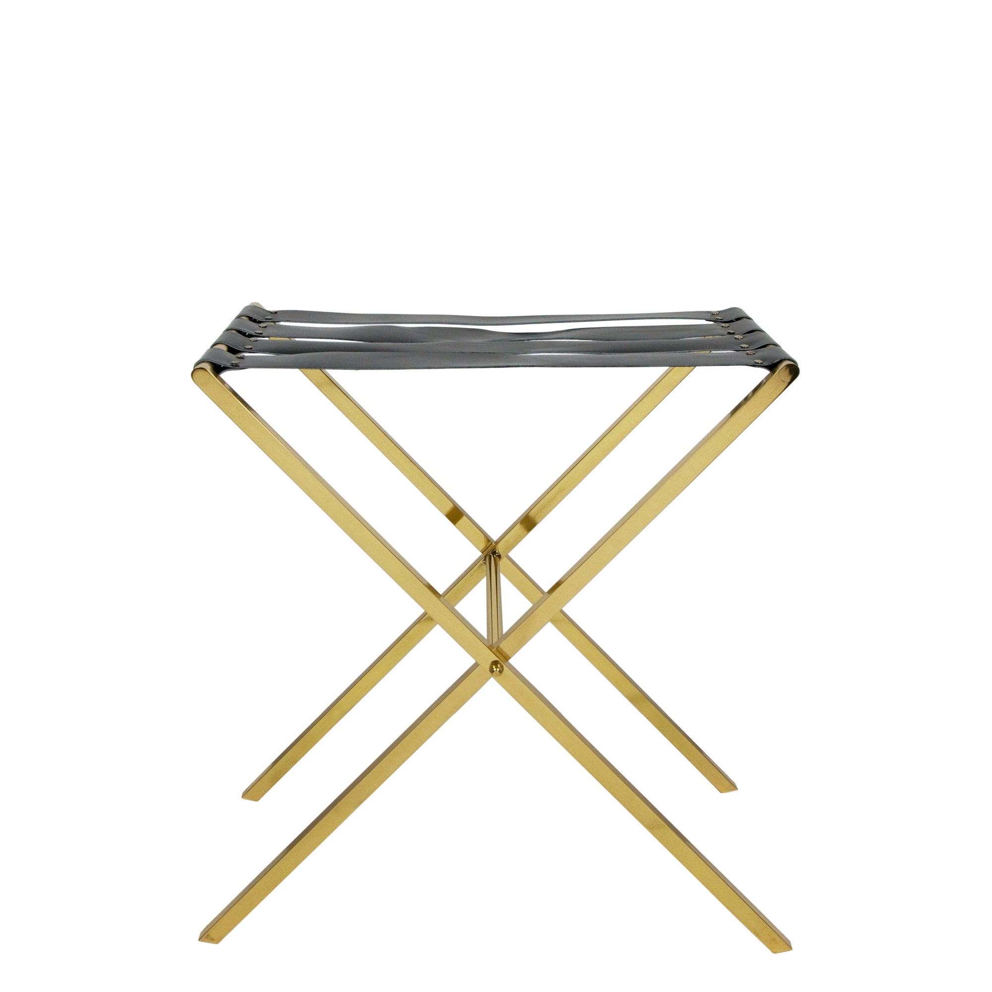 Brass folding tray support - Brass