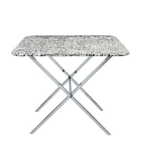 Foldable tray support - Nickel