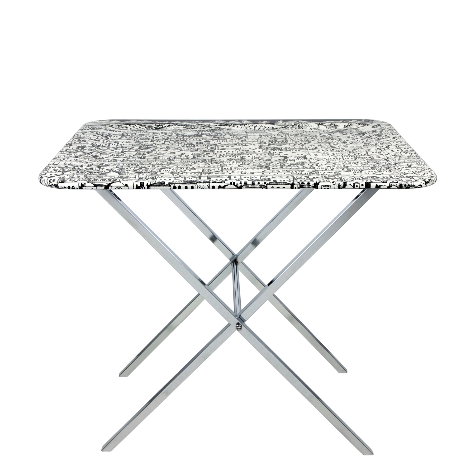 Foldable tray support - Nickel