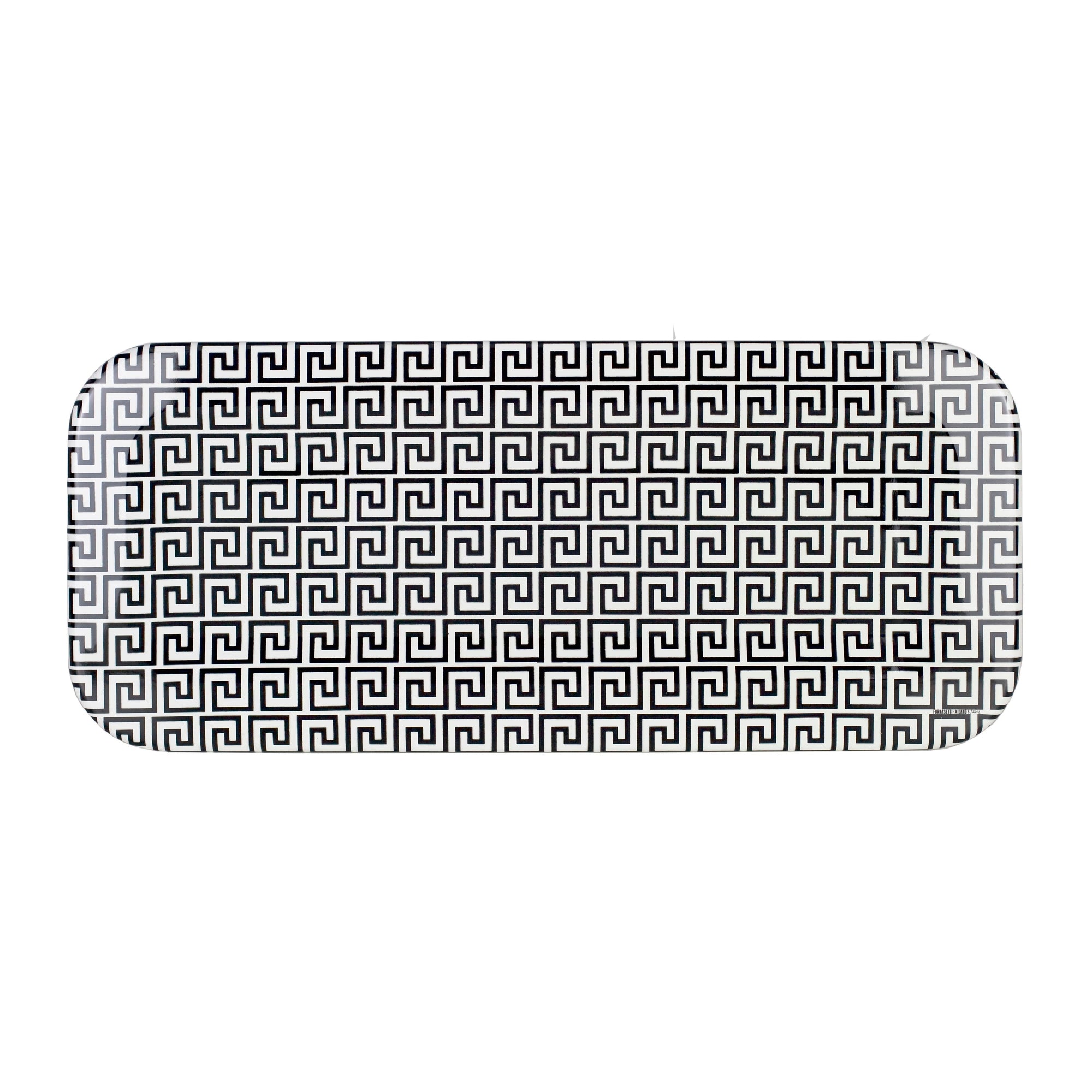 Greca tray - Black & White