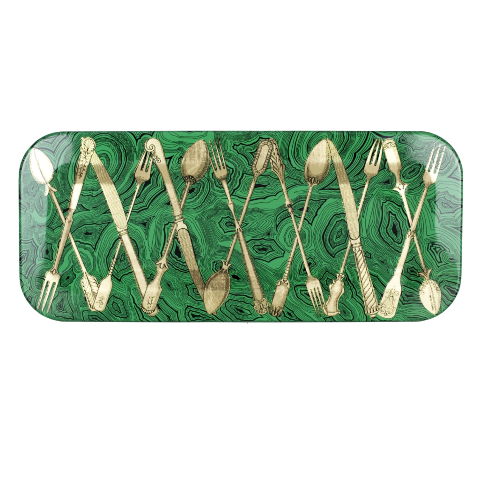 Posateria tray - Green