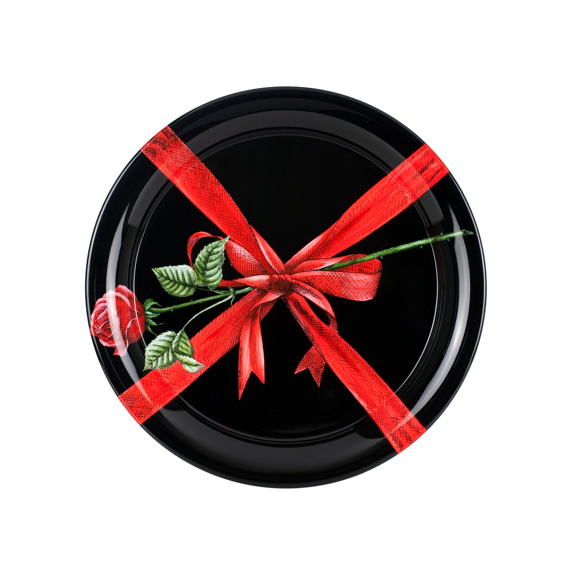 Rosa Fiocco tray - Red