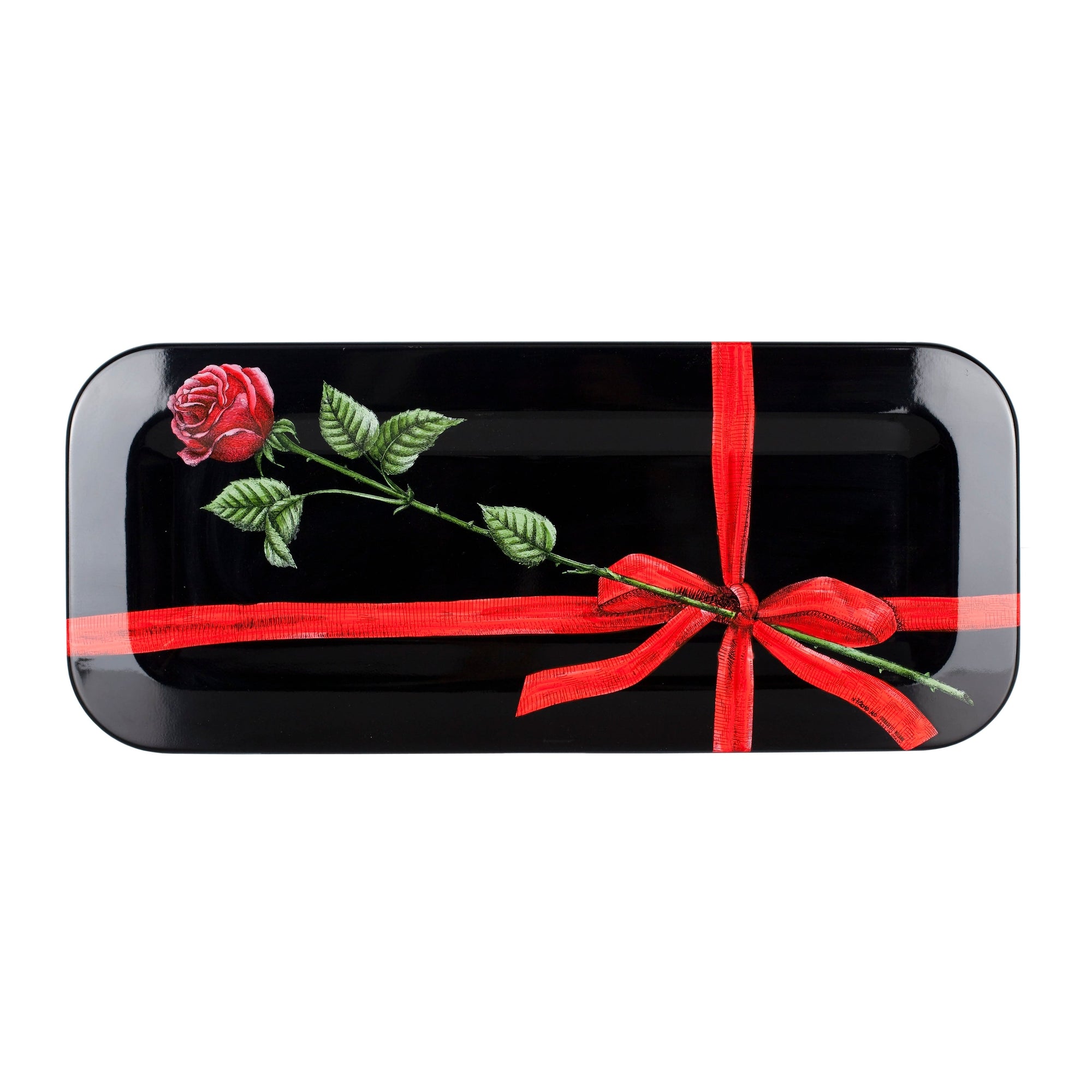 Rosa Fiocco tray - Red