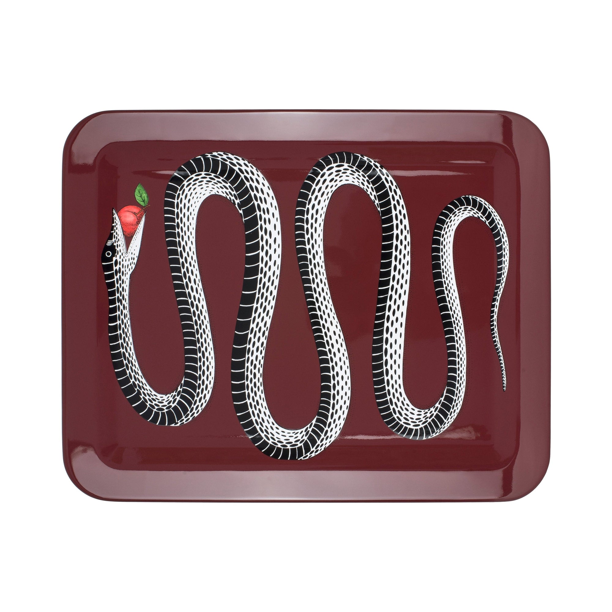 Serpente tray - Carmine