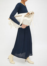 Robe midi Tribeca avec dos nu - Turquoise