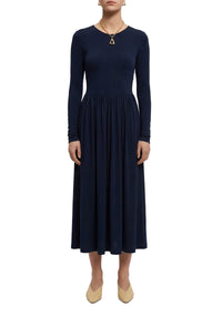 Robe midi Tribeca avec dos nu - Turquoise