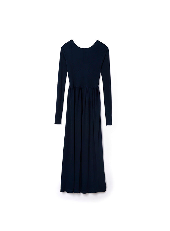 Robe midi Tribeca avec dos nu - Turquoise