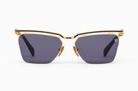 Gold Black Enamel Black TRIOMPHE II Lunettes de soleil