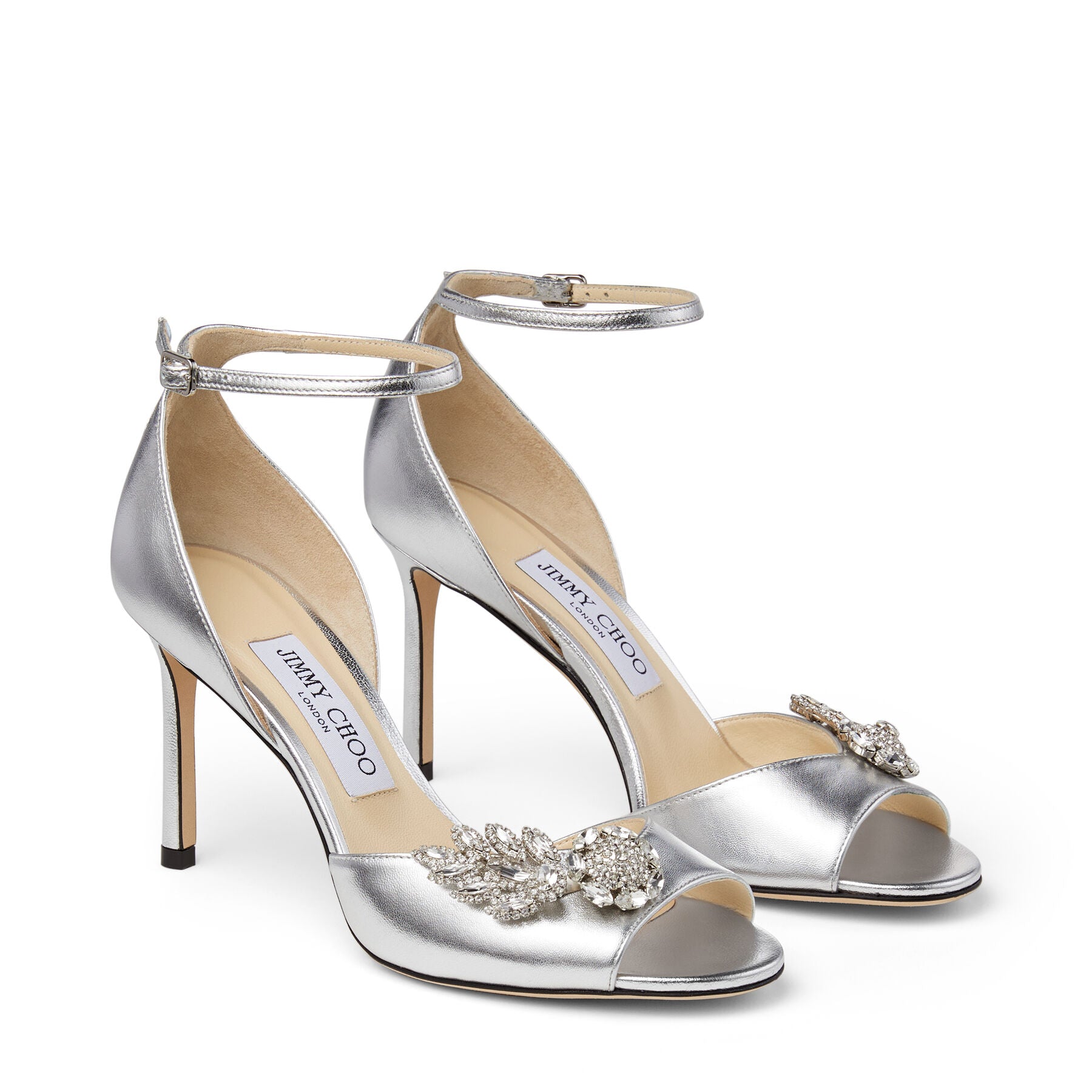ZNO STOCK 0 DJV 2/1 ST 50% Price 290 / Reco 200 SILVER/CRYSTAL Sandal TRIS 85