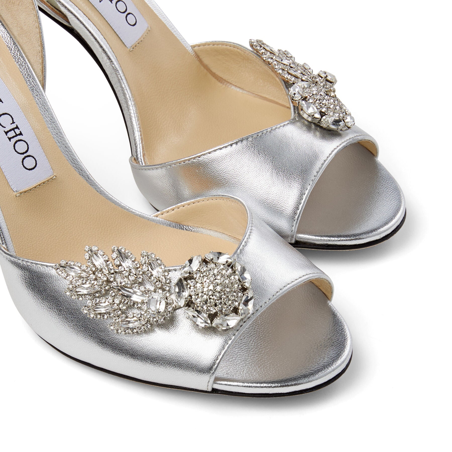 ZNO STOCK 0 DJV 2/1 ST 50% Price 290 / Reco 200 SILVER/CRYSTAL Sandal TRIS 85