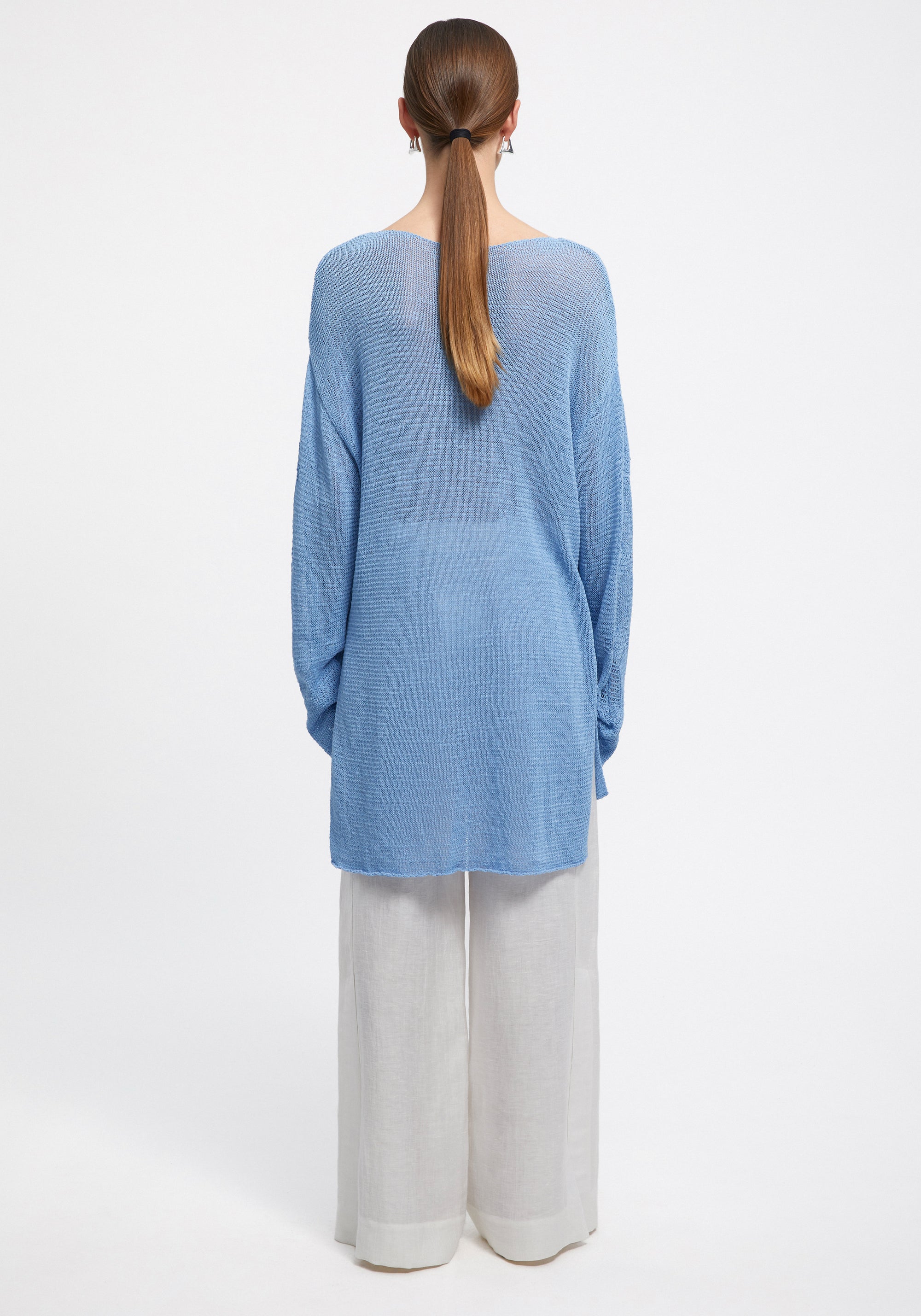 Pull Trish allongé - Blue