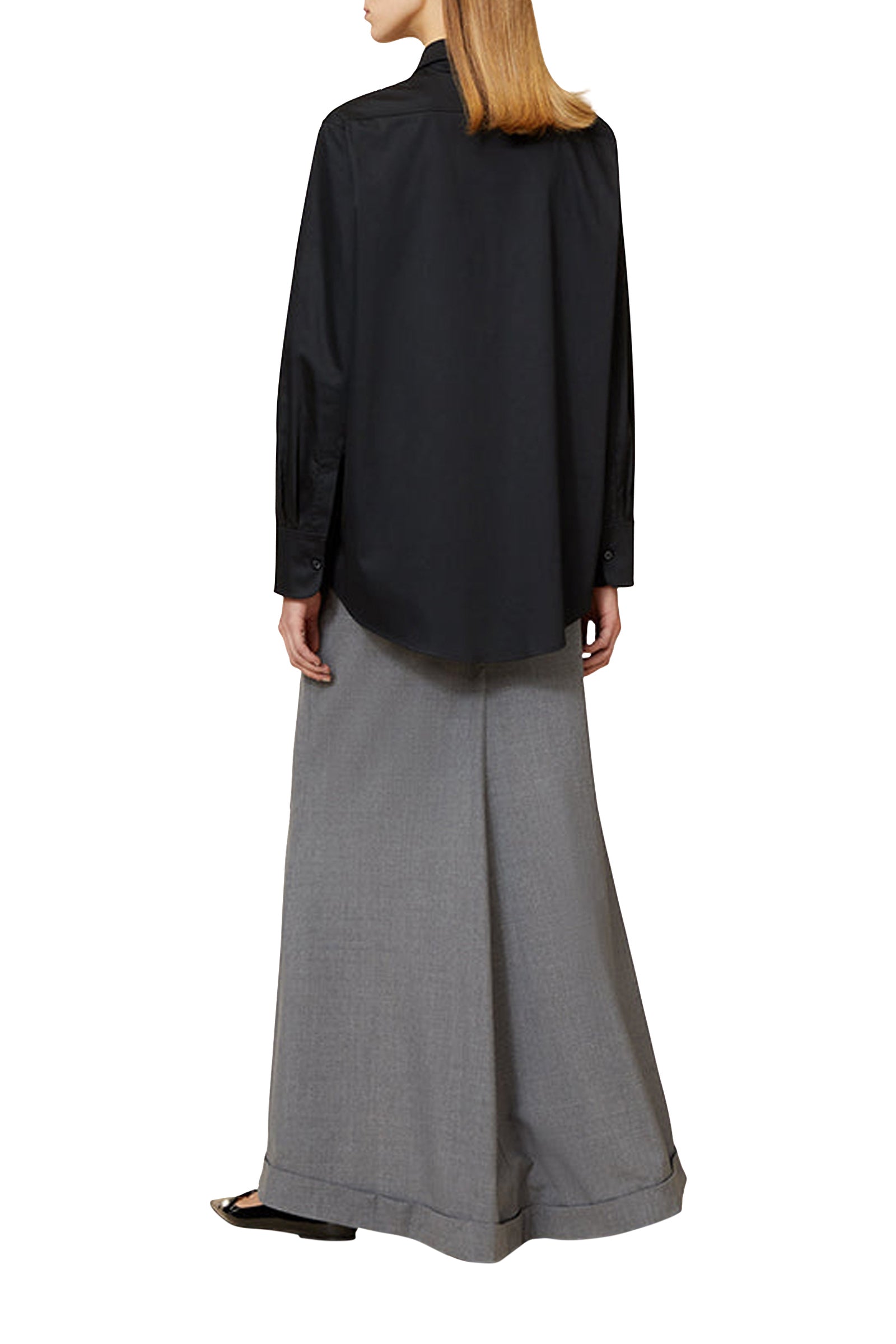 Chemise avec patchs brodés - Black