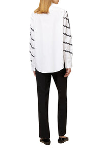Chemise avec dentelle - White