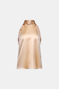 Top Sienna à col montant - Ballet Pink