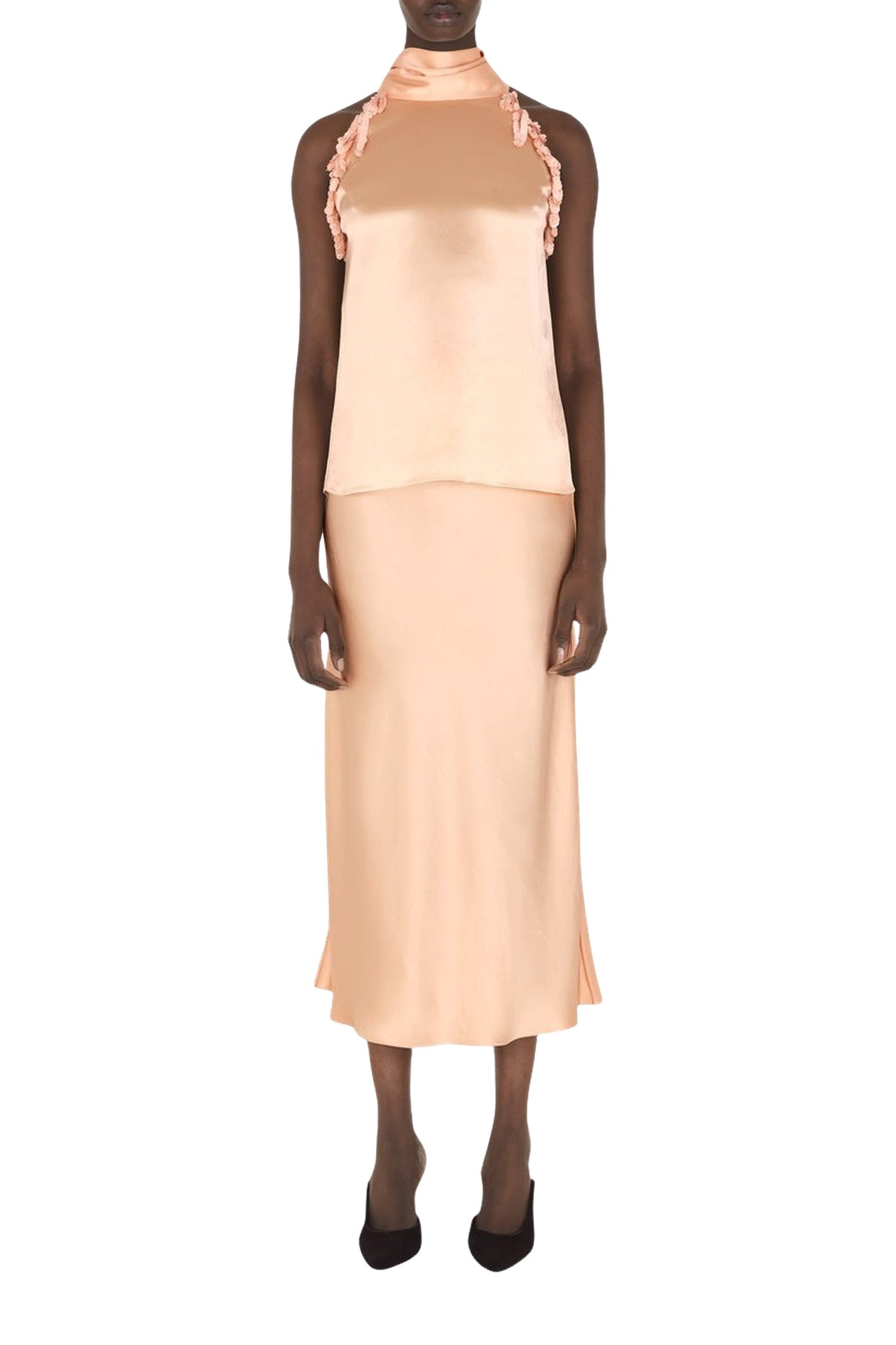 Top Sienna à col montant - Ballet Pink
